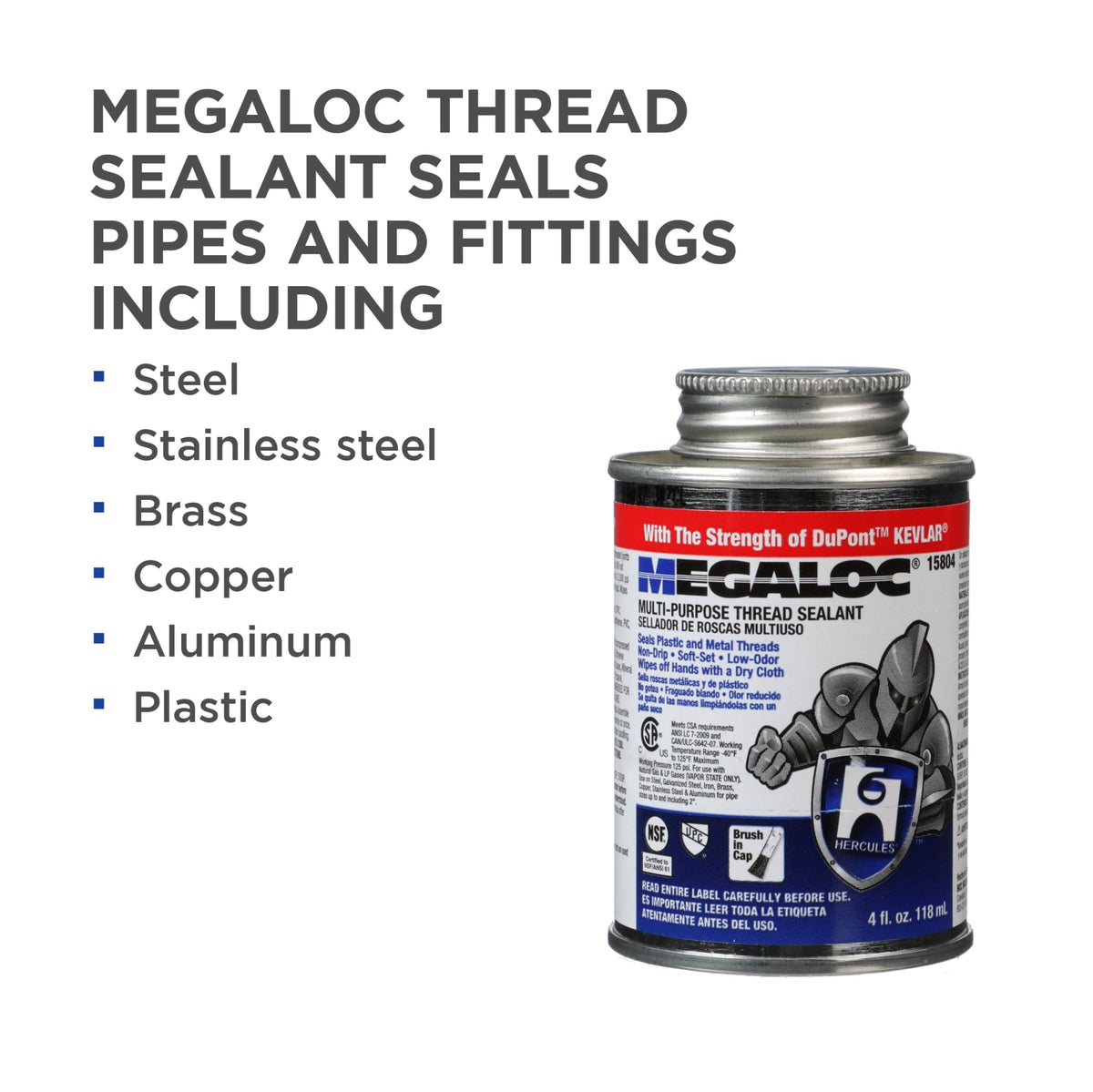 15804 4 oz. Megaloc® Thread Sealant