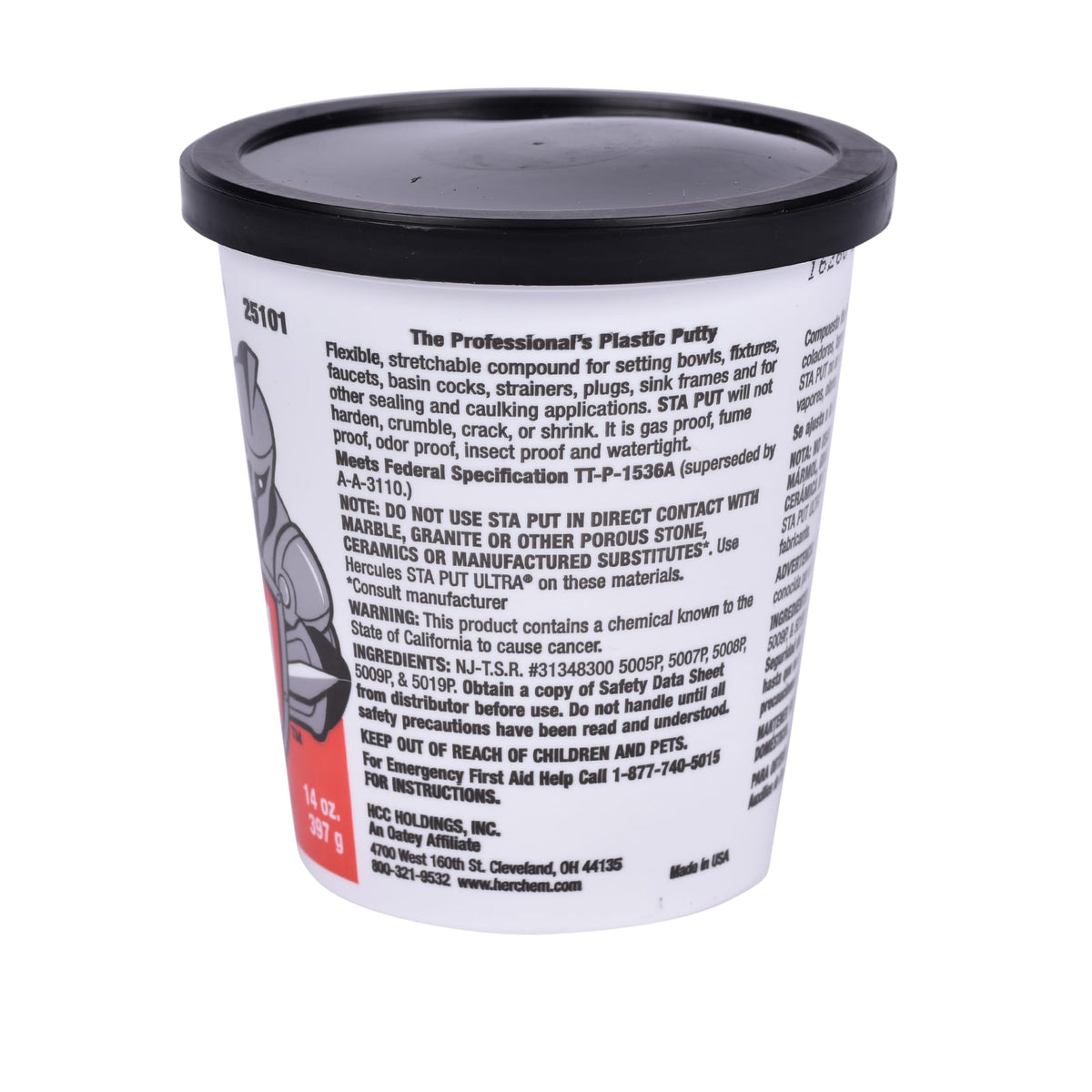 Sta Put® 14 oz. Plumber's Putty