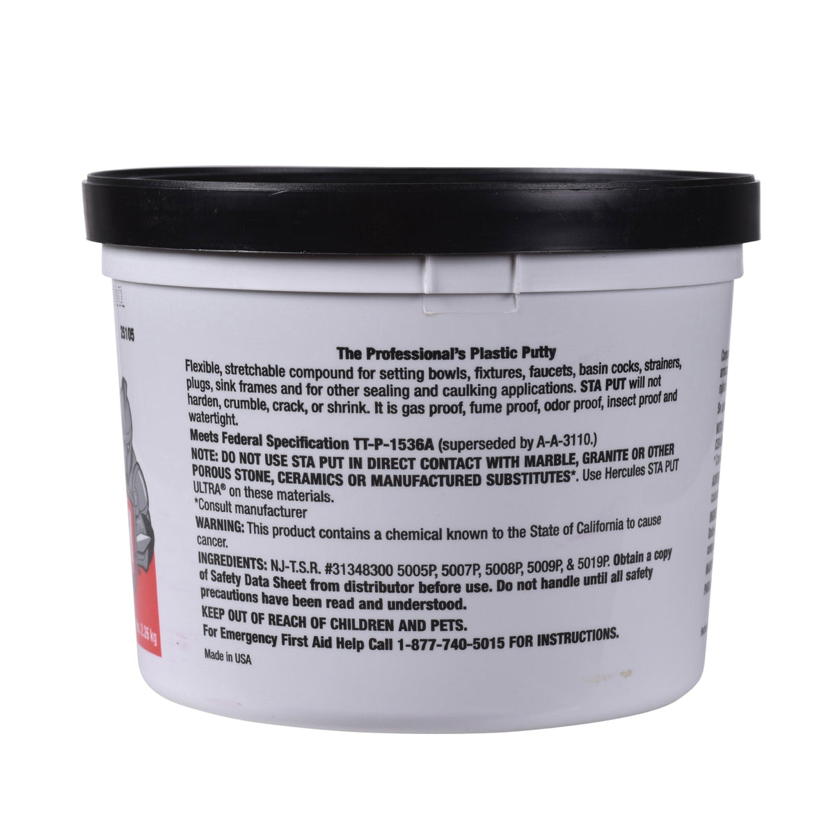Sta Put® 5 lb. Plumber's Putty