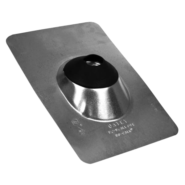 11840 1.25 in. - 1.5 in. Galvanized No-Calk 9 in. x 12.5 in. Base Roof Flashing
