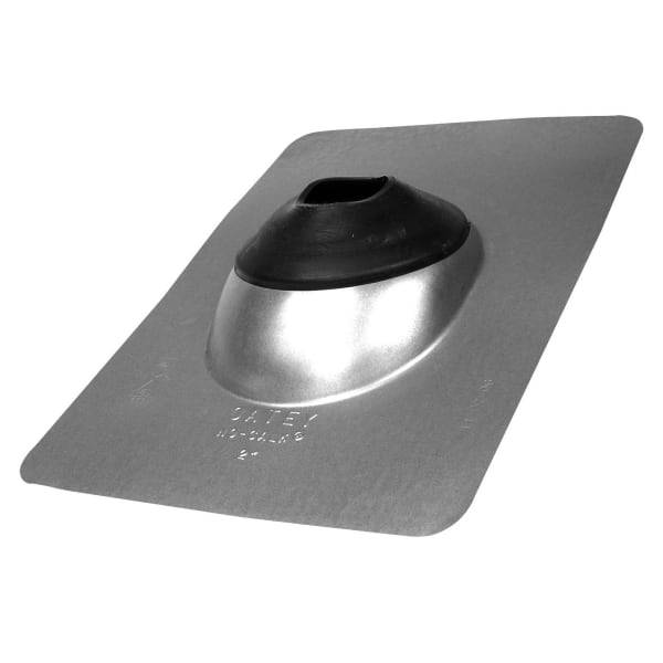 11853 2 in. Galvanized 9 in. x 12-1/2 in. Base Roof Flashing