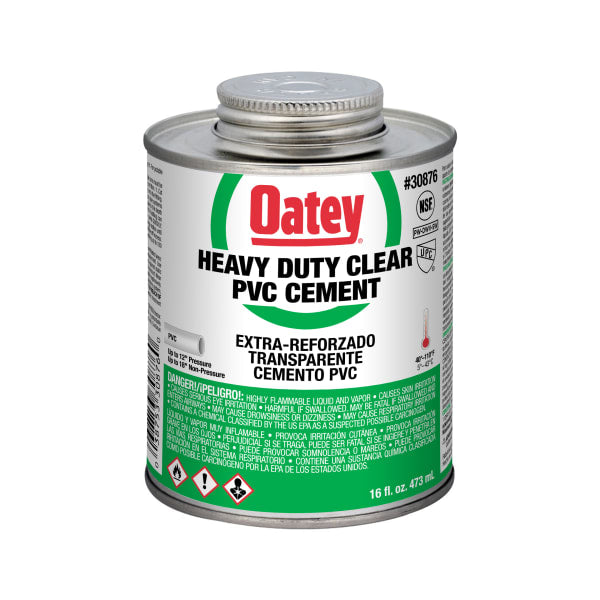 30876 16 oz. PVC Heavy Duty Clear Cement