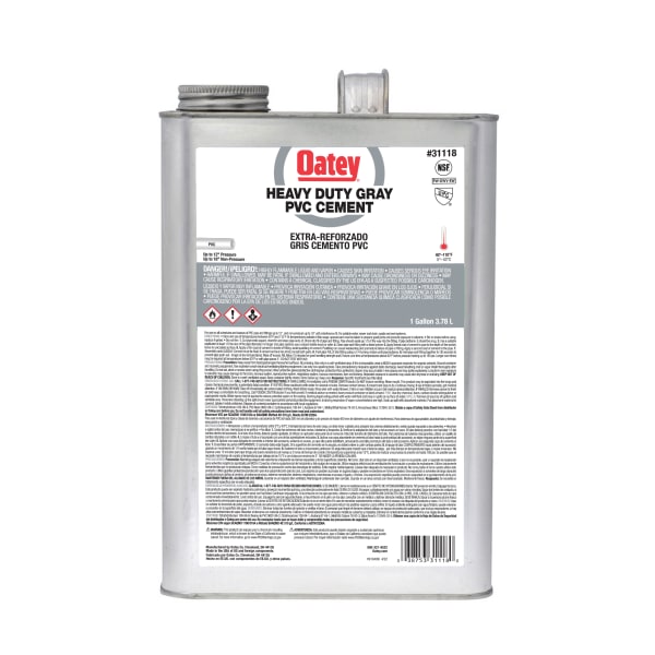 31118 Gallon PVC Heavy Duty Gray Cement