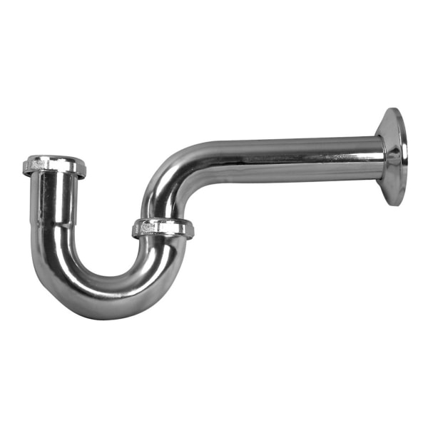 2700-1 1-1/4 in. Chrome-Plated Budget-Gauge Brass P-Trap
