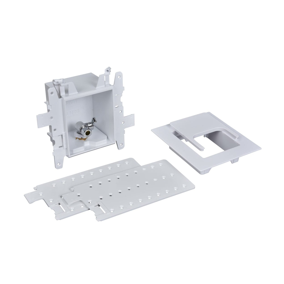 37899 MODA® 1-Valve F1807 PEX (Brass) Toilet and Dishwasher Supply Box - Standard Pack