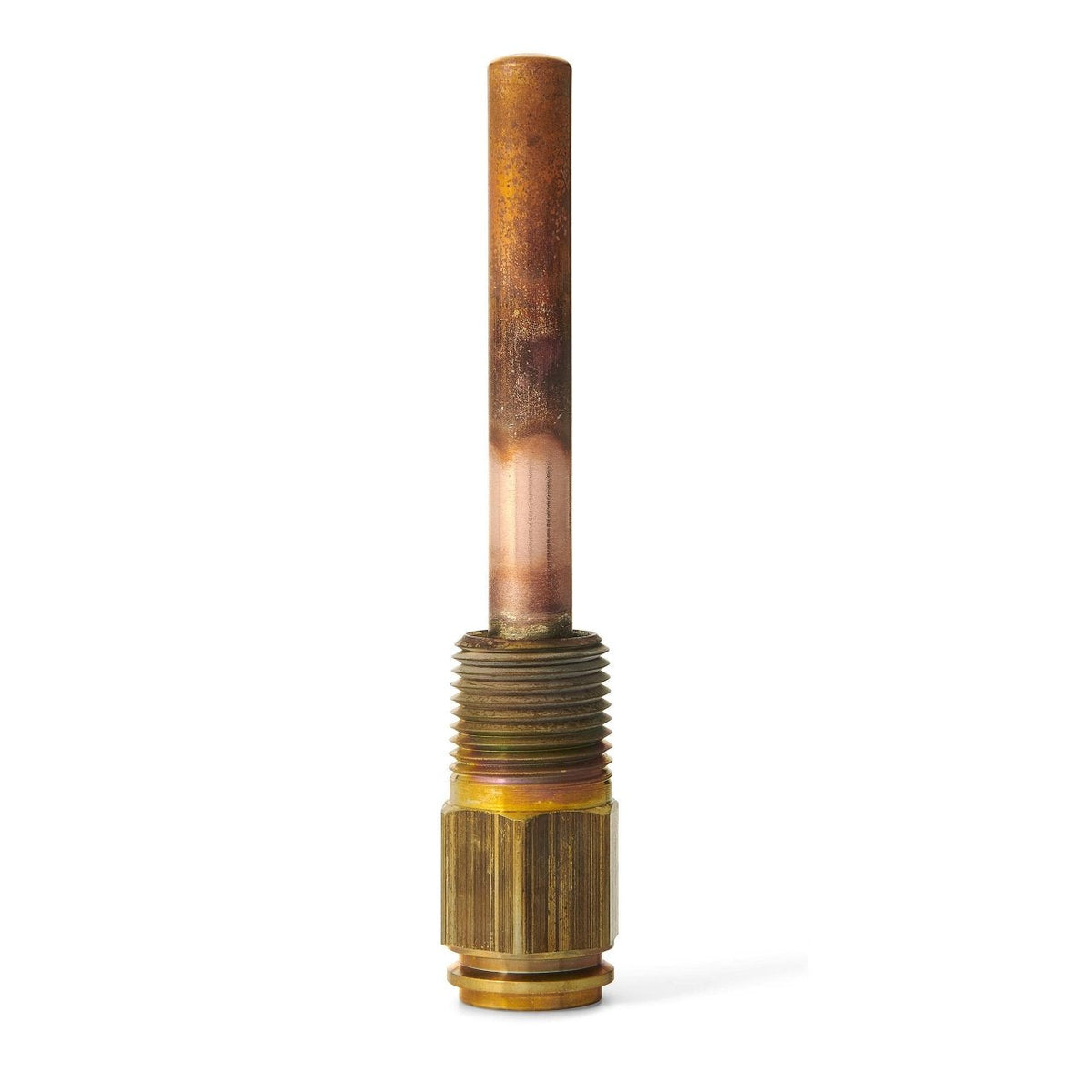 121371M/U Copper Well Assembly, 3/4 in NPT, 3 in Insertion, 3 in Insulation