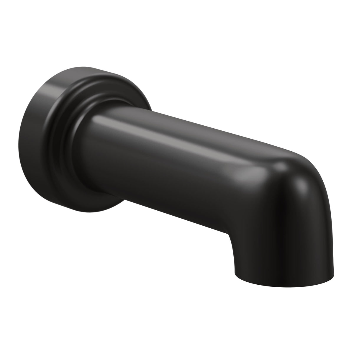 3892BL Gibson Align Non-Diverter Tub Spout in Matte Black