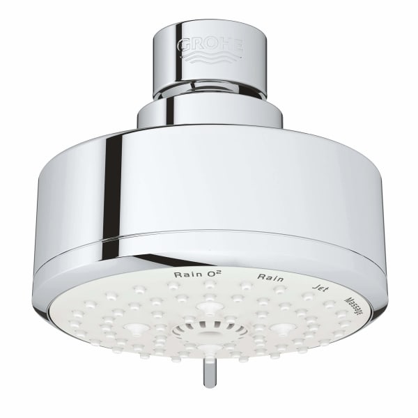 27591001 100 Shower Head, 4" - 4 Sprays, 2.5 gpm in CHROME