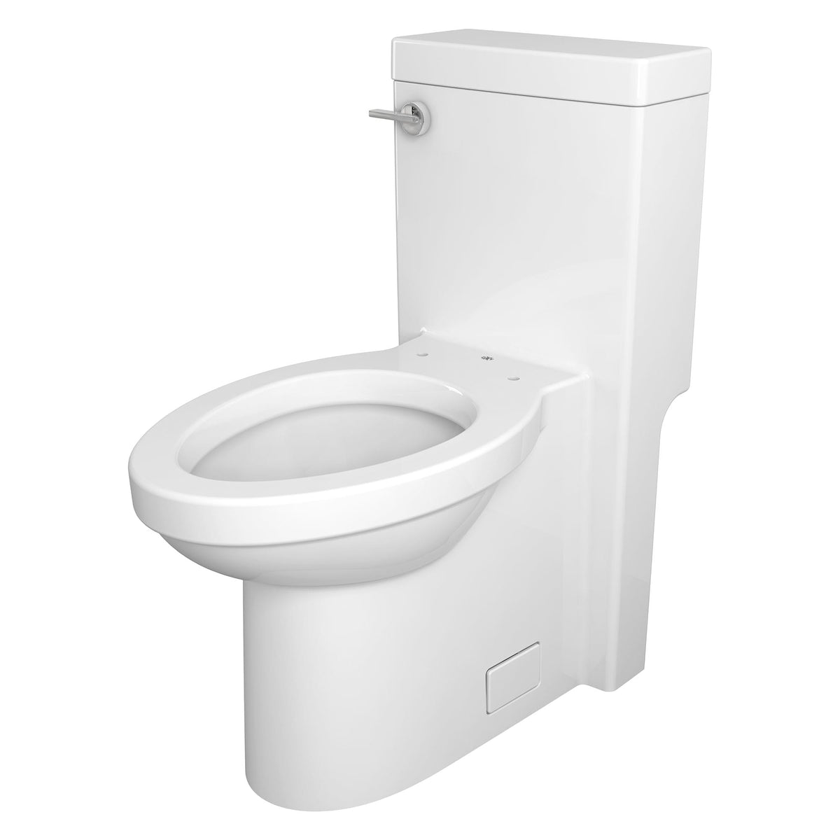 D22015F101.415 Cossu One-Piece Chair Height Elongated Toilet with Seat in CANVAS WHITE