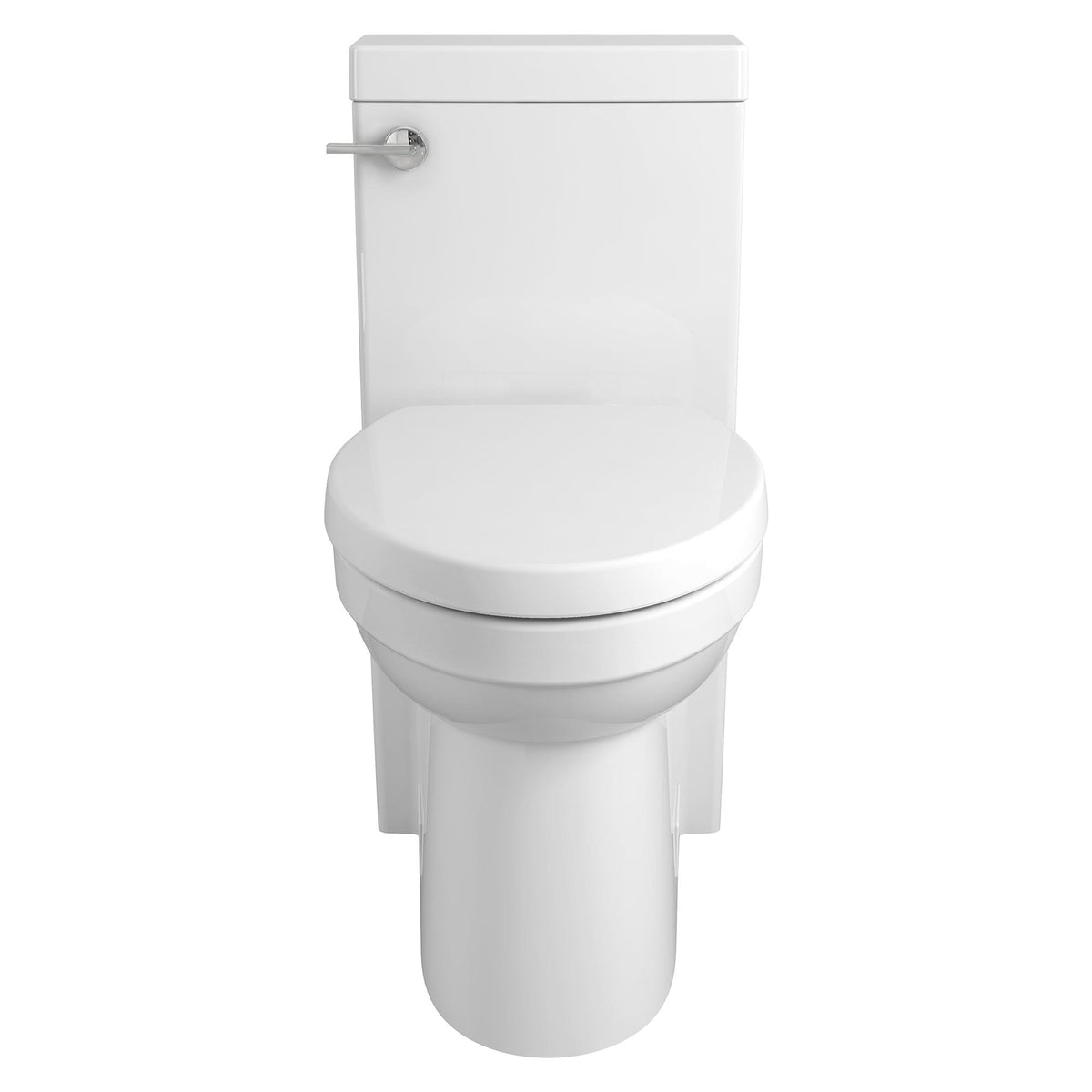 D22015F101.415 Cossu One-Piece Chair Height Elongated Toilet with Seat in CANVAS WHITE