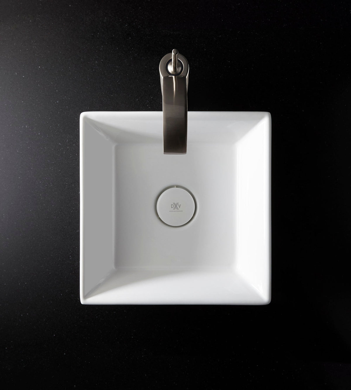 D20085015.415 POP® Square Vessel Sink in CANVAS WHITE