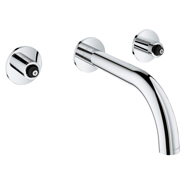 20173003 2-Handle Wall-Mount Faucet 1.2 GPM in CHROME