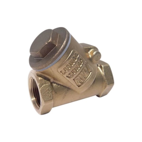 236AB 1/2 1/2" - (FIP x FIP) 236AB Brass Swing Check Valve - Lead Free
