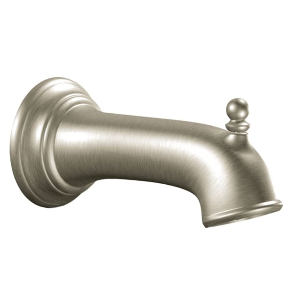 3857BN Brantford Diverter Tub Spout with Slip Fit Connection in Brushed Nickel