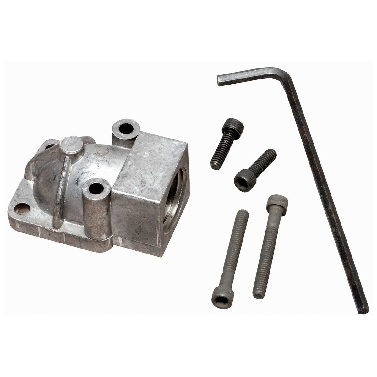 393690-13/U 1/2 in Angle Flange with Hex Screws and 9/64 in Hex Wrench