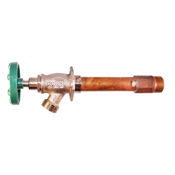 465-08QTLF Arrow-Breaker Anti-Siphon Frost-Proof Hydrant 1/2" FIP or 3/4" MIP QuickTurn Lead Free 8"