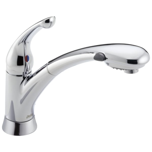 470-DST Signature Single Handle Pull-Out Kitchen Faucet Chrome