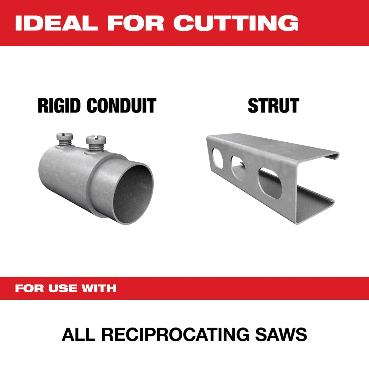 48-00-8184 6" 18 TPI SAWZALL® Blade for Medium Metal (25 Pack)
