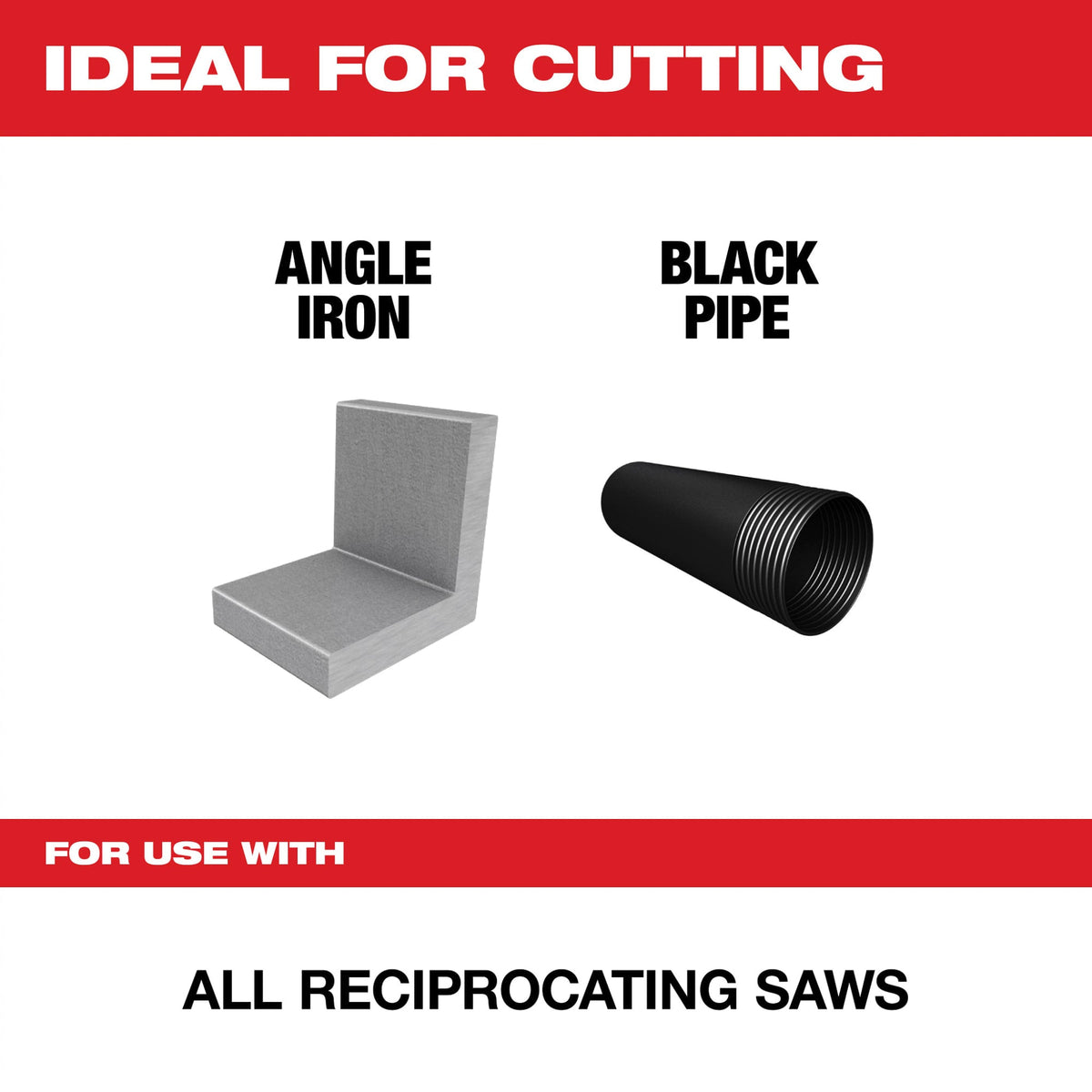 48-00-5787 9" 14 TPI TORCH™ SAWZALL® Blade for Medium Metal (5 Pack)