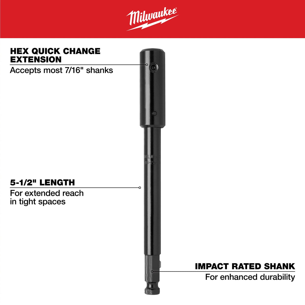 48-28-4001 Bit Extension 5-1/2"