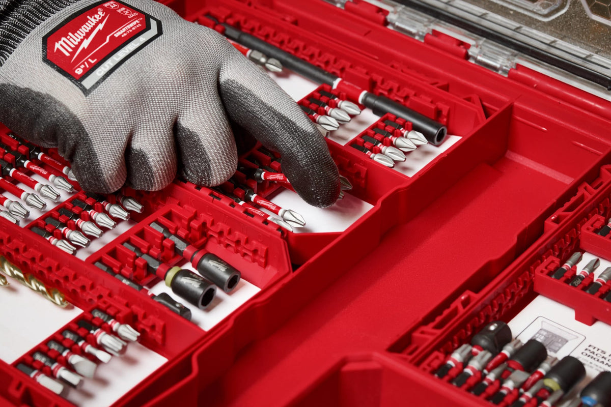 48-32-4082 100 Piece SHOCKWAVE™ Impact Duty Driver Bit PACKOUT™ Set
