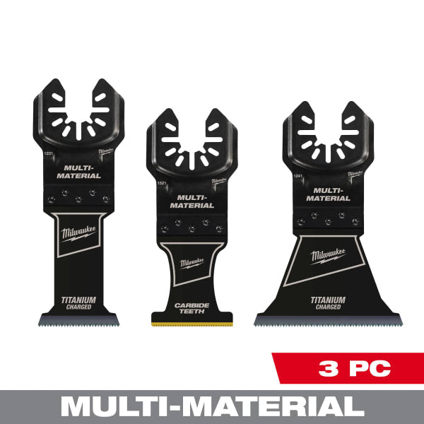 49-10-9005 3 Piece Multi-Material Universal Fit Oscillating Multi-Tool Blade Set