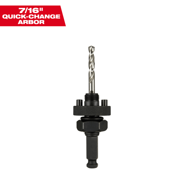 49-56-9100 Large Thread No-Wobble Arbor 7/16" Shank