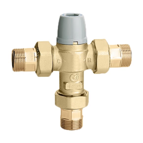 521352A TubMixer Anti-Scald 3-Way Thermostatic Mixing Valve 3/4" NPT, ASSE 1070