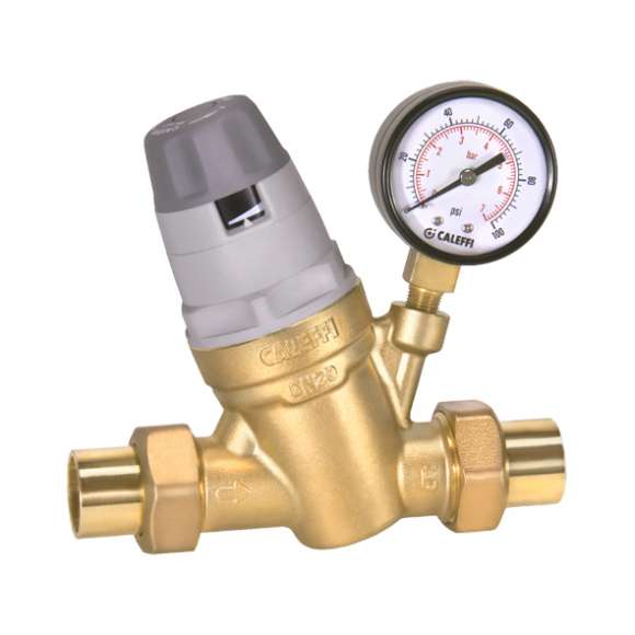 North America 535056A AutoFill™ 3/4" Union Press with Pressure Gauge