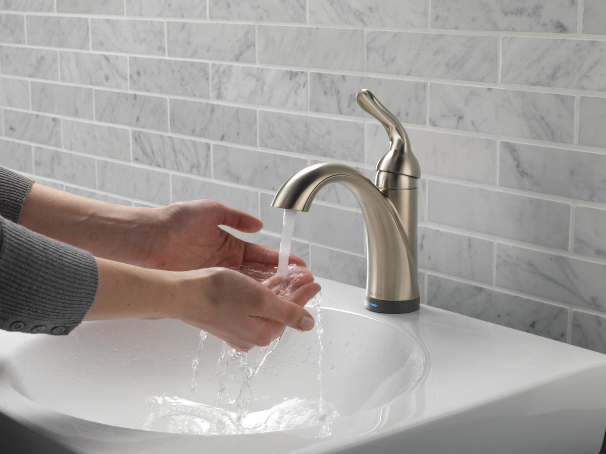 538T-SS-DST Lahara® Touch2O® Bathroom Faucet with Touchless Stainless