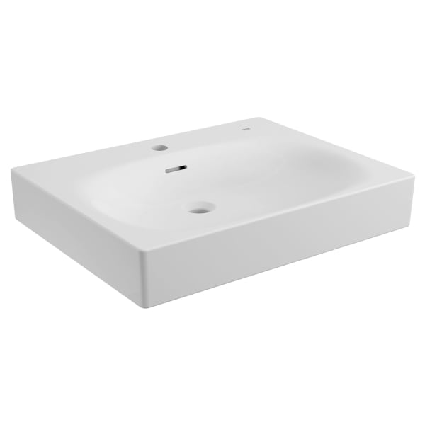 39656000 Wall Mount 24" Bathroom Sink, 1-hole in ALPINE WHITE