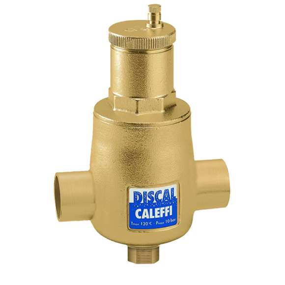 551035AC DISCAL Air Separator 1-1/4" Sweat with Expansion Tank Check Valve, 150 psi