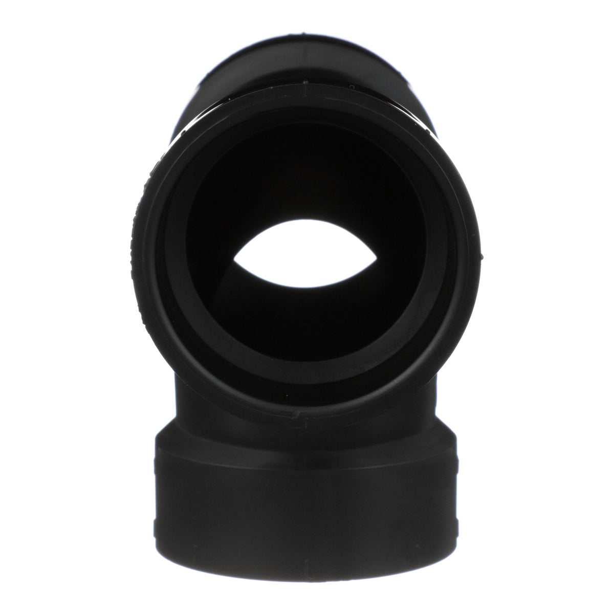 ABS-00327-0600 1-1/2" ABS DWV Double 90° Elbow - All H