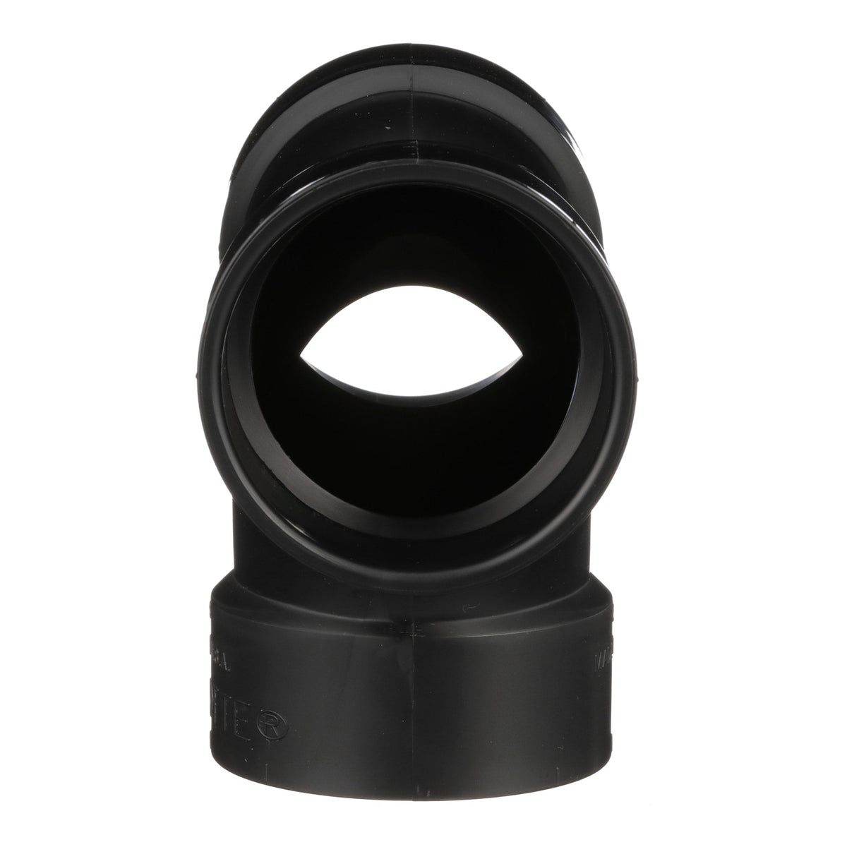 ABS-00327-1000 3" ABS DWV Double 90° Elbow - All H