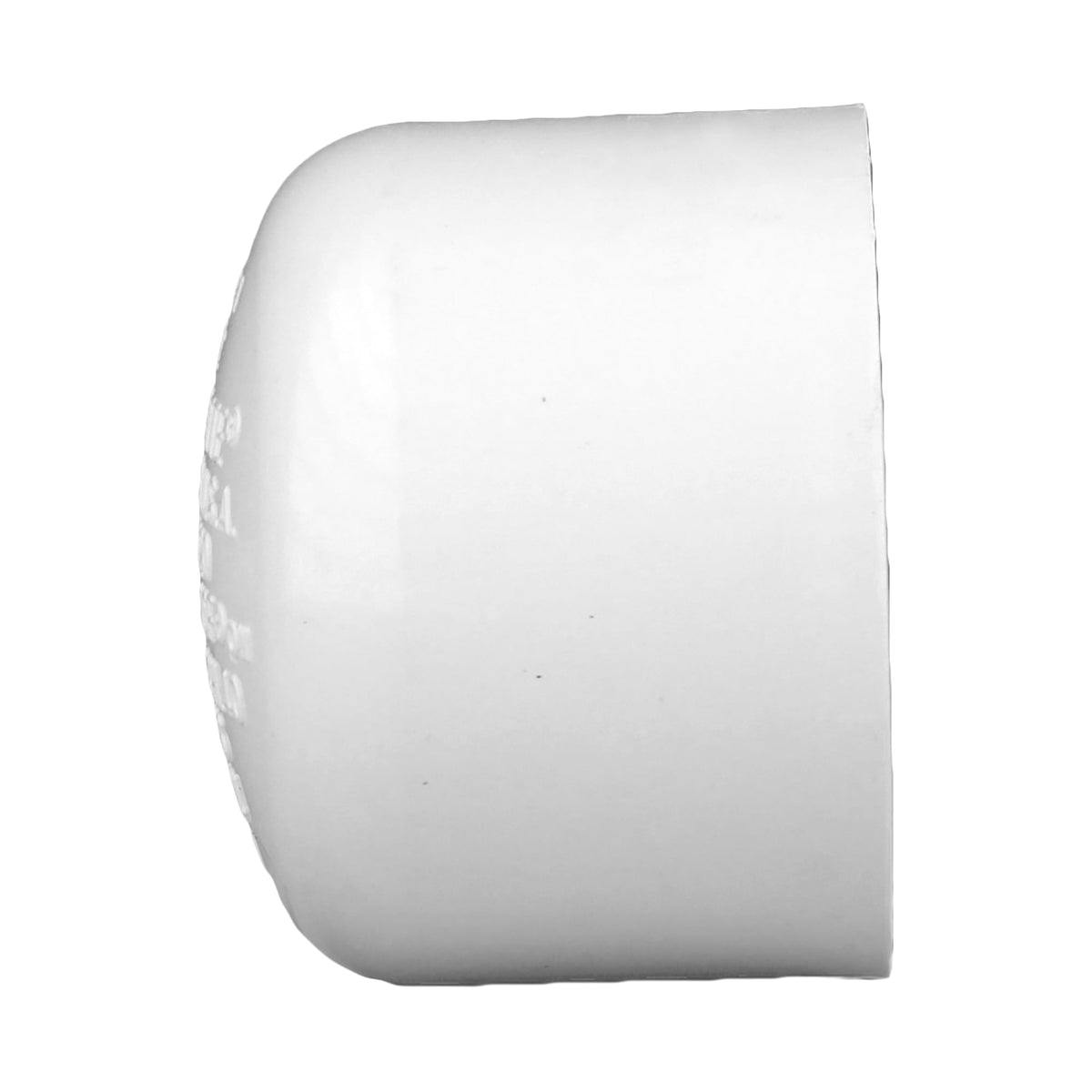 PVC-00116-0800 2" PVC DWV Cap - Socket