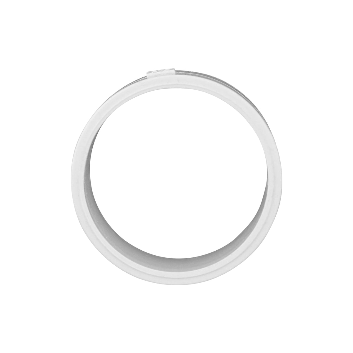PVC-00130-0800 2" PVC DWV Repair Coupling - H x H