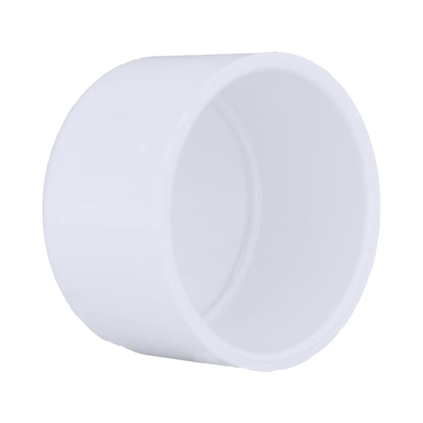 PVC-02116-1800 3" PVC SCH40 Cap - Socket