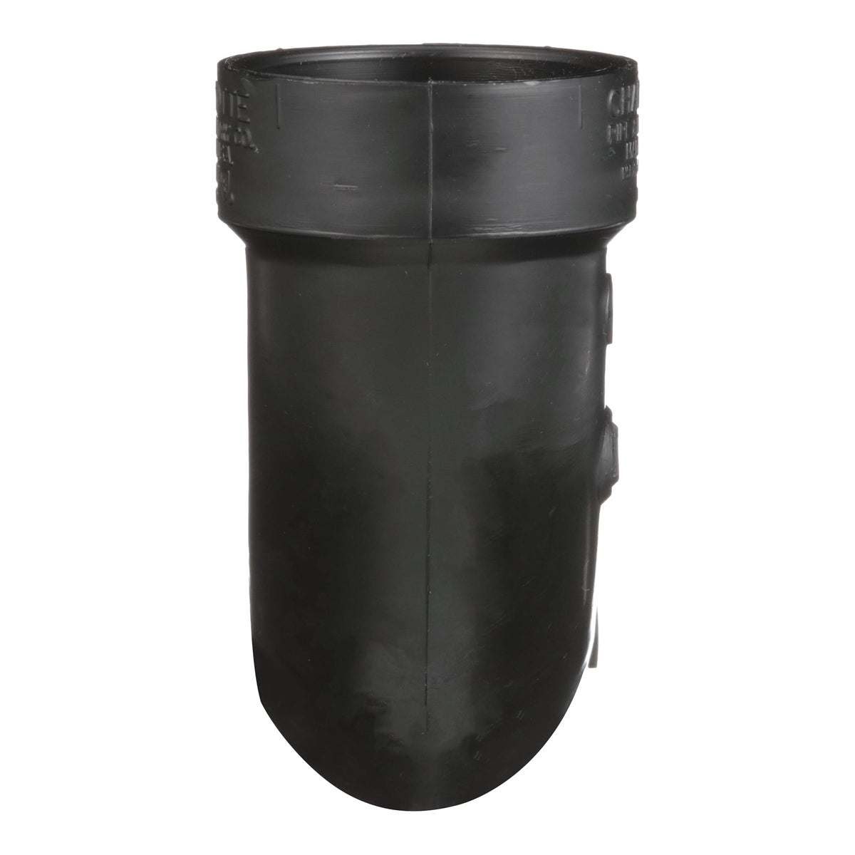 ABS-00309-0600 1-1/2" ABS DWV 90° Long Turn Street Elbow - H x Spigot