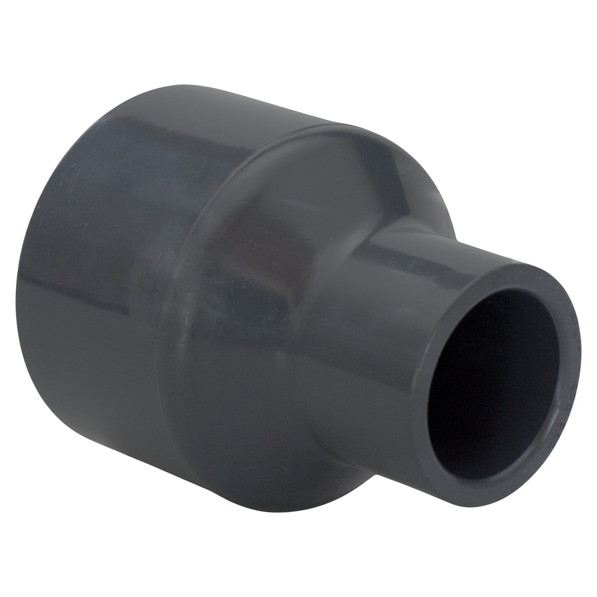 PVC-08100-6400 2" x 1" PVC SCH80 Reducing Coupling - Socket x Socket