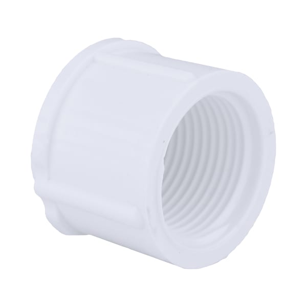 PVC-02117-1000 3/4" PVC SCH40 Cap - FPT