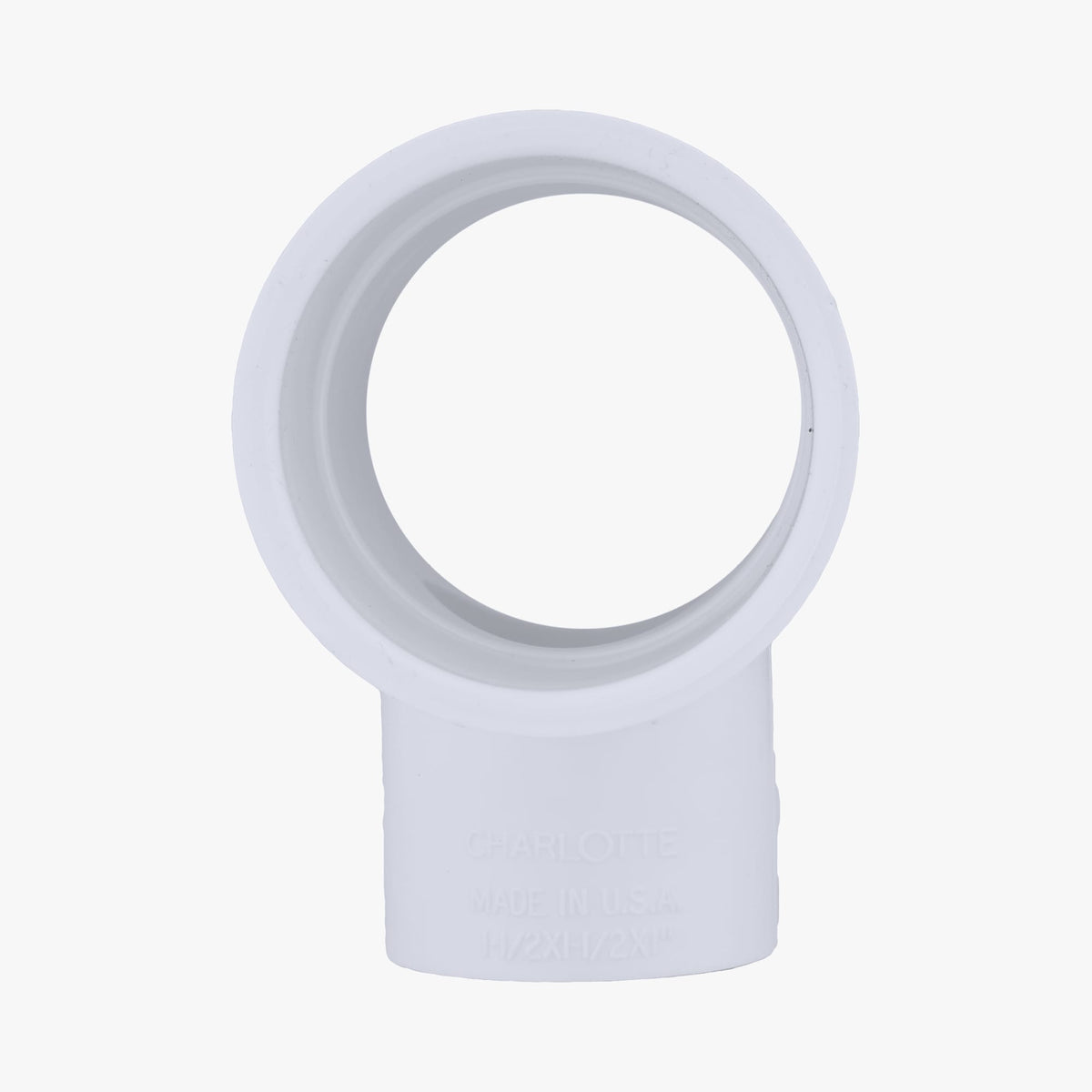 PVC-02400-5850 1-1/2" x 1-1/2" x 1" PVC SCH40 Tee - All Socket
