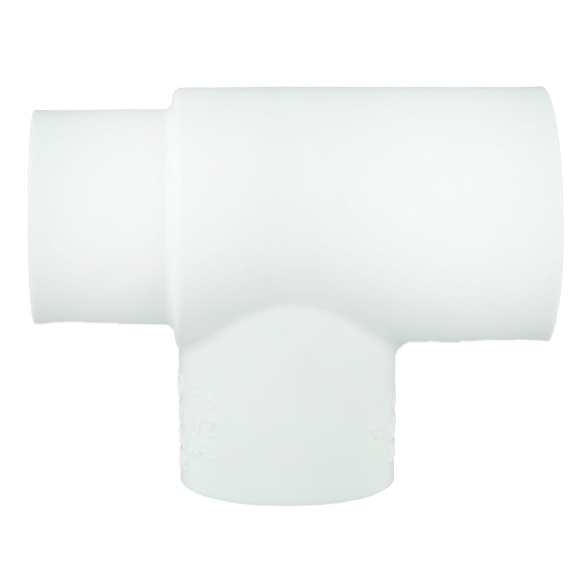PVC-02400-3850 3/4" x 1/2" x 1/2" PVC SCH40 Tee - All Socket