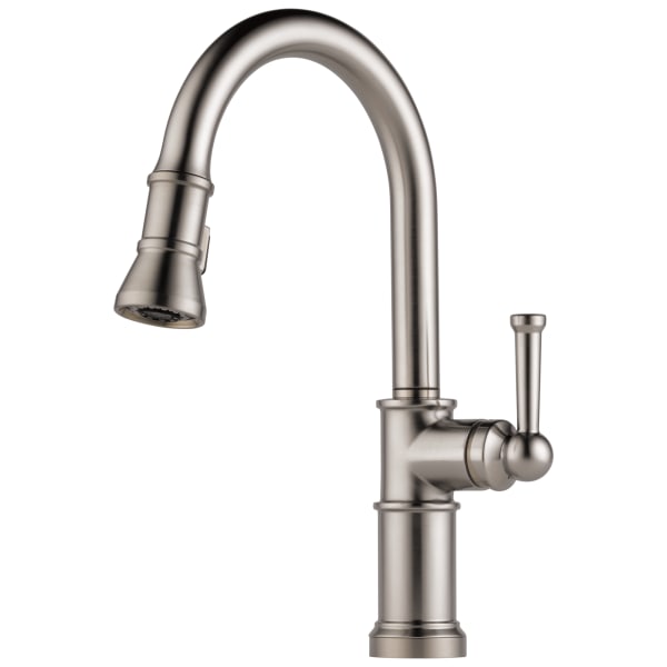 63025LF-SS Artesso® Single Handle Pull-Down Kitchen Faucet Stainless