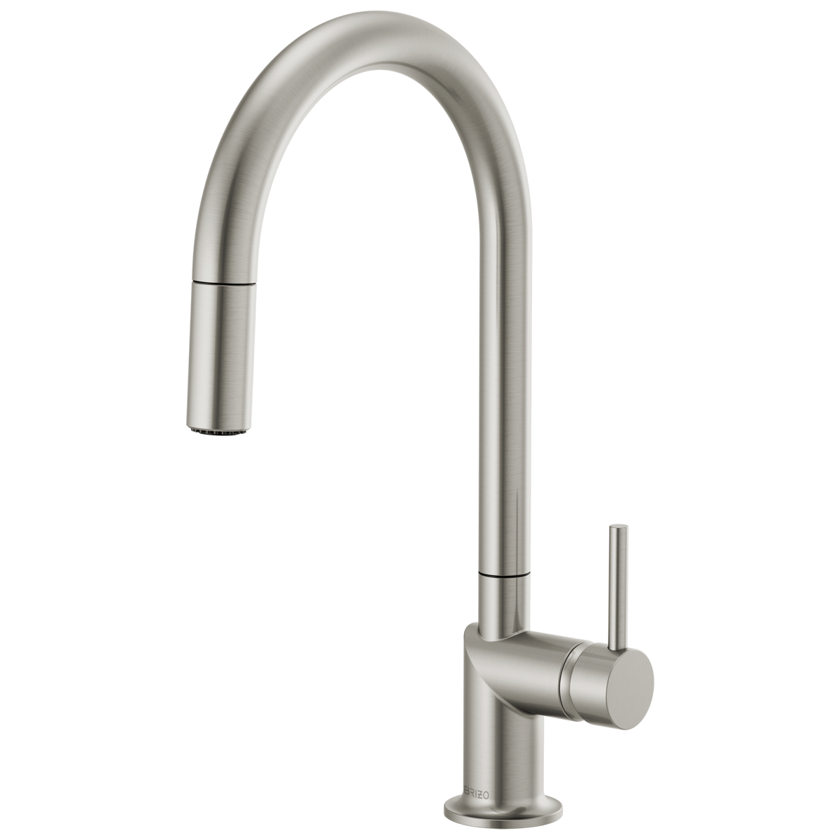 63075LF-SSLHP Odin® Pull-Down Faucet with Arc Spout Less Handle Stainless