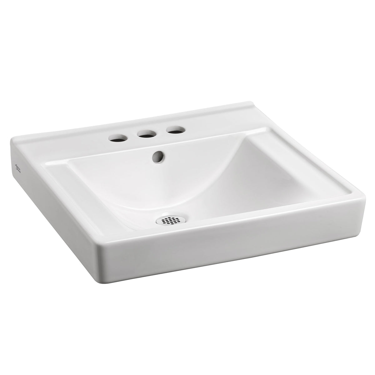 9024004EC.020 Decorum® Wall-Hung EverClean® Sink With 4-Inch Centerset White
