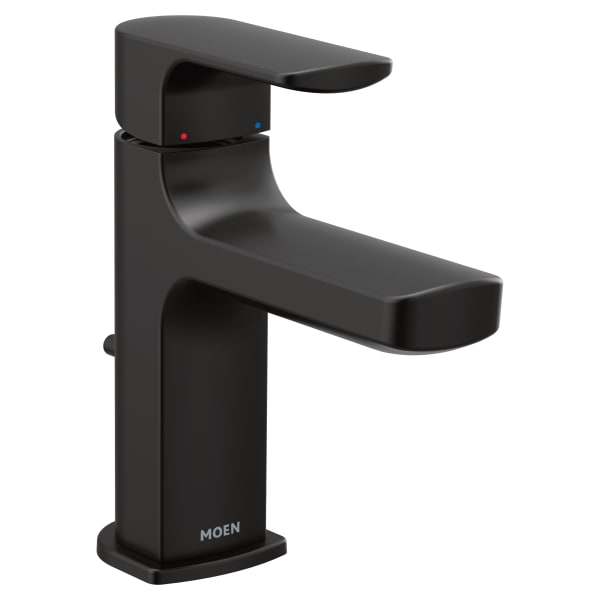 6900BL Rizon Single Hole Single-Handle Bathroom Faucet in Matte Black