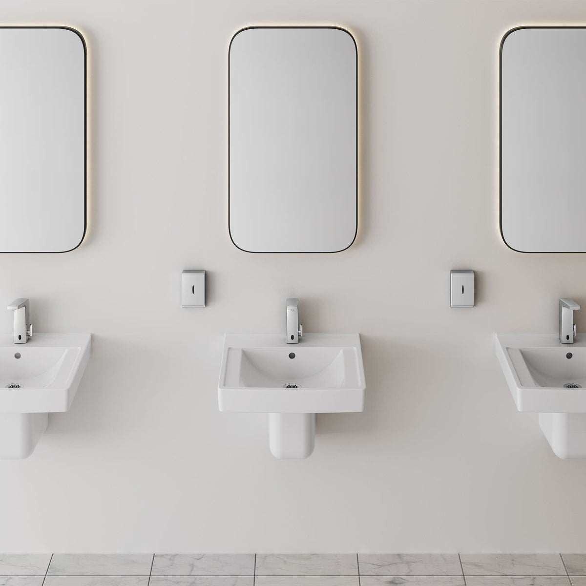 0059020EC.020 Vitreous China Shroud with EverClean® for Wall-Hung Sink White