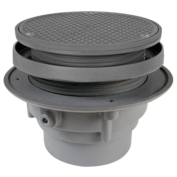 834-6DIR Cleanout Finishline 6" No-Hub 9" Ductile Iron Cover