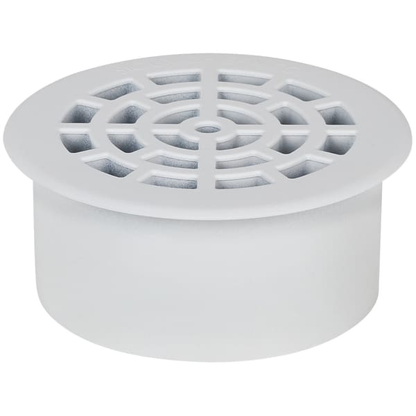 845-2PPK 2" Inside Pipe Bird Screen White
