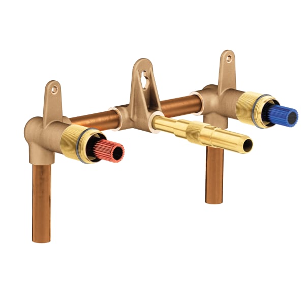 9700 M-Pact 2-Handle Wallmount Lavatory Faucet Rough-In Valve - 1/2 in. CC Connection